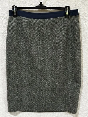 Boden Womens British Tweed 100% Wool Pencil Skirt Size 6 Career Professional - Image 1 of 4