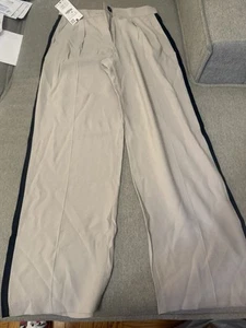 ZARA NEW WOMAN MID-WAIST BOXER TROUSERS WITH SIDE STRIPE PANT Size S - Picture 1 of 9
