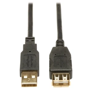 New, Tripp Lite USB 2.0 Extension Cable 6FT USB AA CABLE GOLD USB 2.0 CABLES, US - Picture 1 of 1