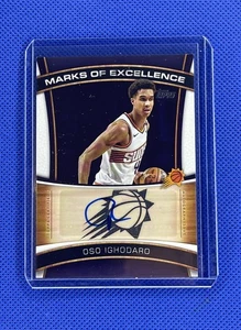 Oso Ighodaro 2025-26 Topps Marks of Excellence Autograph #ME-OI Suns - Bild 1 von 2