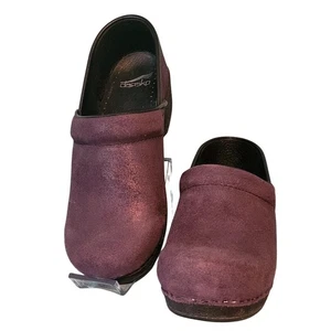 Brown Dansko Professional Leather Clog Mules Anti Fatigue Slip On Shoes EU 39 - Picture 1 of 9