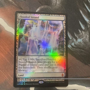 MTG Magic The Gathering FLOODED STRAND Foil MASTERPIECE ZENDIKAR EXPEDITIONS - Picture 1 of 10