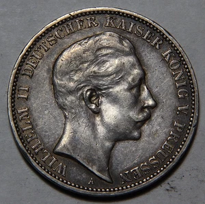 1910 Preußen Deutschland 3 Mark -5085- - Bild 1 von 2