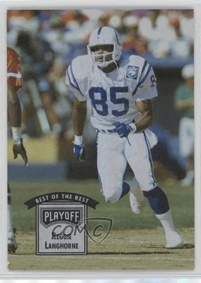 1993 Playoff Contenders Reggie Langhorne #5 - Image 1 of 2