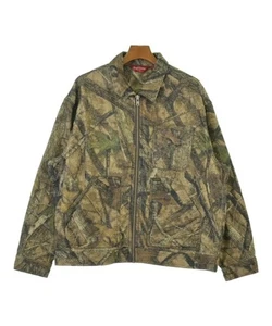 Supreme Chore Jackets BeigexNavyxGreen(Patterned) L 2200601974023 - Picture 1 of 7