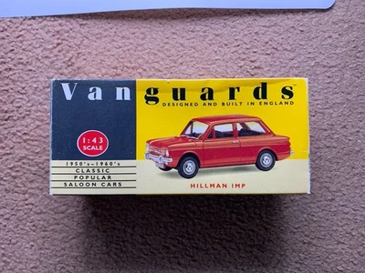 Vanguards Corgi 1:43 Hillman Imp Red VA26000 - Image 1 of 4