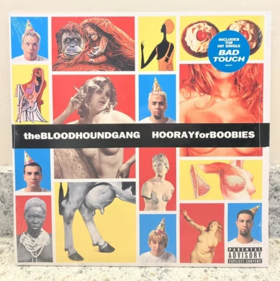 Bloodhound Gang ‎– Hooray For Boobies ; 2016 LP LTD ED TO 1500 BLUE HAZE LP MINT Foto 1 de 2