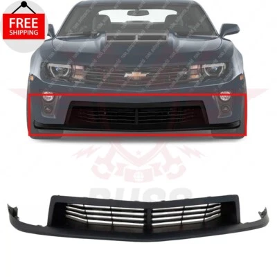 New Front Bumper Grille Textured Black Fits 2012-2015 Chevrolet Camaro GM1036141 - Imagem 1 de 4