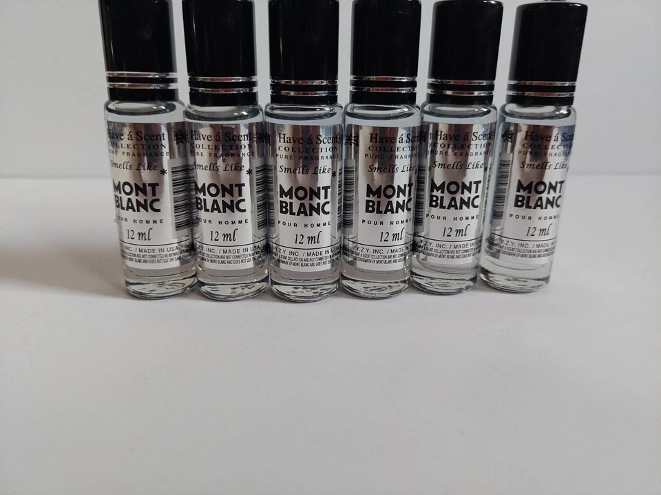 Mont Blanc Hombres Frangrance Aceite 12ML Todo 6 por el precio SIN PRECIO PR Foto 1 de 1