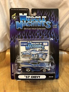 Jada Toys 1957 Chevy 1/64 Muscle Machine - Picture 1 of 2