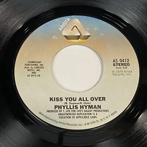 Phyllis Hyman: Kiss You All Over / So Strange 45 - Arista - Soul - Picture 1 of 2