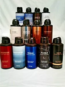 NUEVO - Bath and Body Works COLECCIÓN PARA HOMBRE AEROSOLES CORPORALES (3,7 oz.) - Imagen 1 de 8