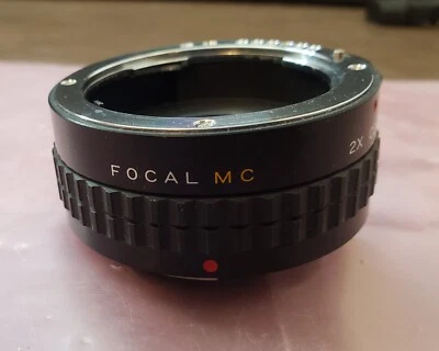 Lente de cámara MC focal vintage convertidor 2X 20-06-42 KR Foto 1 de 4
