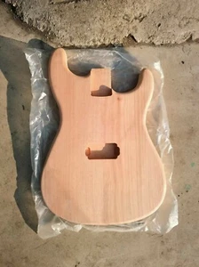  Zum Selbermachen Gitarrenkörper Mahagoni Ersatz unfertiger Stil Bolzen auf ST H JACK   - Bild 1 von 4