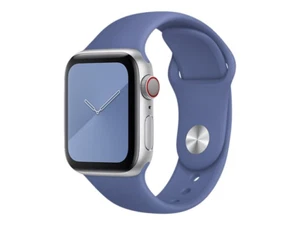 Véritable Apple Montre Sport Bracelet (38mm/40mm) - Lin Bleu - Neuf - Photo 1 sur 7
