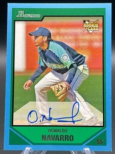 2007 Bowman - #224 Oswaldo Navarro (AU) - Picture 1 of 2