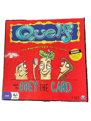 Quelf The Unpredictable Party Game Where You Obey The Card Board Game - Image 1 of 2