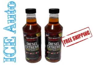 2 PK Hot Shot's Secret DIESEL EXTREME 32 oz Fuel Injector cleaner Hot Shots - Picture 1 of 1