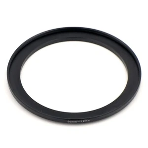 95-112 Step Up Filter Ring 95 mm x 1 Stecker auf 112 mm x 1 Buchse Objektiv Adapter - Bild 1 von 2