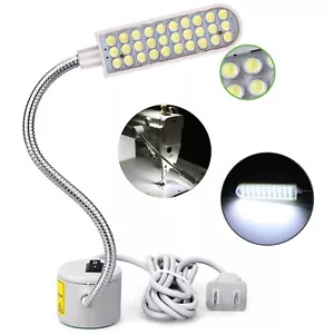 1-10PCS 30 LED Sewing Machine Light Gooseneck Working Lamp W/ Magnetic Base Q6D2 - Picture 1 of 5