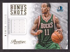 2013-14 Prestige Basketball Bonus Shots Jersey #59 Monta Ellis 