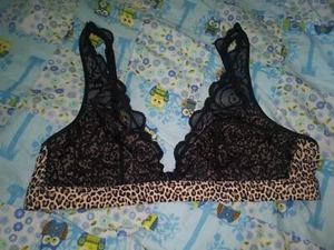 PINK BY VICTORIAS SECRET GEPARD ANIMAL PRINT BRALETTE BH DAMEN MEDIUM M - Bild 1 von 5