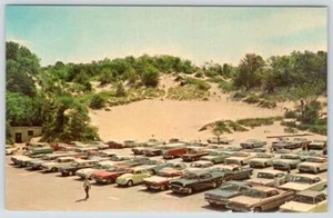 LOTE DE ESTACIONAMIENTO AUTOS CLÁSICOS COMPLETOS AÑOS 60 VW BUS ESCARABAJO INDIANA PARQUE ESTATAL POSTAL - Imagen 1 de 2