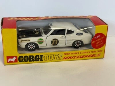 Corgi Toys Roger Clark´s 3 Litre V.6. Ford Capri Whizzwheele Rennwagen OVP - Bild 1 von 4