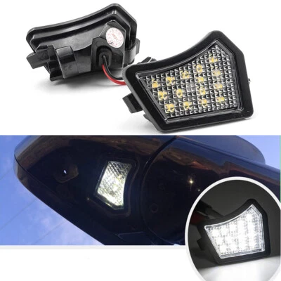 04-16 For Volvo XC70 XC90 S80 V70 S60 V50 C30 LED Side Mirror Lights Puddle Lamp - Image 1 of 4