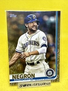 2019 TOPPS Series 2 - KRISTOPHER NEGRON / Seattle Mariners GOLD PARALLEL # /2019 - Bild 1 von 4