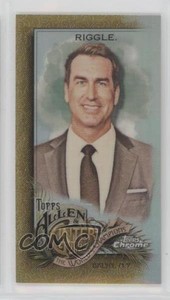 2022 Topps Allen & Ginter Chrome Mini Gold Refractor /50 Rob Riggle #189