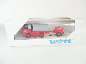 VEREM V132 'RENAULT 4x4 & TONNE A EAU FIRE TRUCK/LORRY' 1:43. BOXED. RARE. - Picture 1 of 6