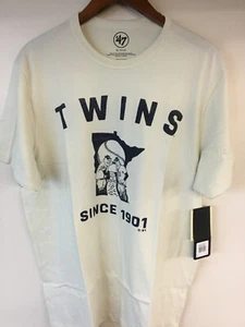 2025 MINNESOTA TWINS '47 SAND KURZARM T-SHIRT - Bild 1 von 3