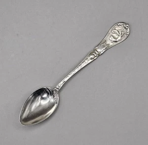 Sterling Silver Zodiac "Pisces" Souvenir Tea Spoon by Levi & Salaman 1907 - Picture 1 of 20