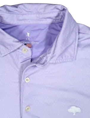 FAIRWAY & GREENE lavender  XXL POLO SHIRT FLORIDA GRANDE OAKS GOLF COUNTRY CLUB - Image 1 of 4