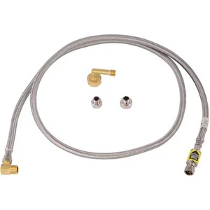 Kit de instalación de lavavajillas Eastman Flood Defender, línea de suministro de 6 pies con adaptador - Imagen 1 de 6