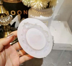 New Shiny Oval Picture Photo Frame Silicone Resin Mold - Picture 1 of 1