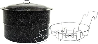 Granite Ware 319802 33-Qt Water Bath Canner with Lid and Jar Rack - Image 1 of 2