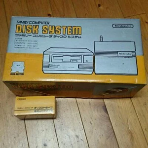 Nintendo Famicom Disk System Console Set Open Box With Box Unused RARE - Picture 1 of 10