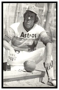 Dave Smith Houston Astros Vintage Baseball Postcard Rd8 - Picture 1 of 2