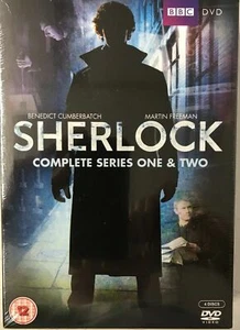 SHERLOCK Series 1 and 2 Box Set (4xDVD) BRAND NEW SEALED BBC - Picture 1 of 2