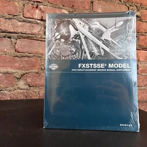 2009 Harley-Davidson FXSTSSE3 Service Manual Supplement New Sealed 99494-09 - Bild 1 von 4