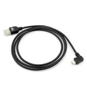 SYSTEM-S Micro USB Cable Data Cable With Right Angled 90 Degree Left 100 CM - Zdjęcie 1 z 3