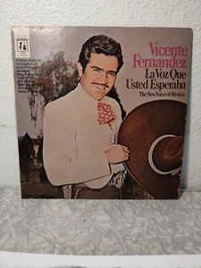 VICENTE FERNANDEZ La Voz Que Usted Esperaba New Voice Of Mexico Caytronics 1120 - Picture 1 of 12