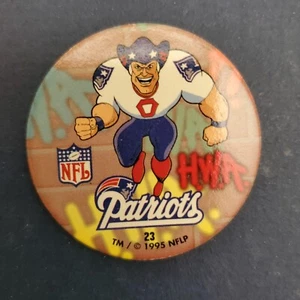1995 - NEW ENGLAND PATRIOTS "BOINK STREET CAPS" / POG - OFFICIAL #23 LOOK!! - Bild 1 von 2