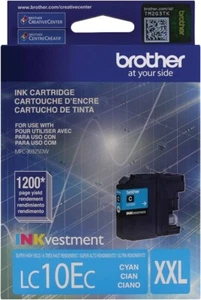 Cartuccia di inchiostro ciano Brother LC10E NUOVA OEM - Foto 1 di 1