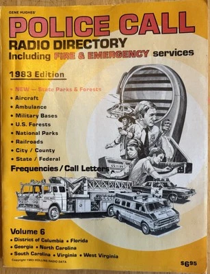 Gene Hughes Police Call Radio Directory 1983 Edition Vol 6 - Image 1 of 2