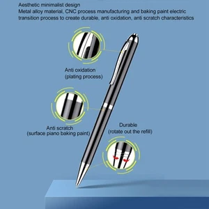 Pen Digital Voice Recorder One Key Recording HD Noise Reduction Portable Voic FY - Afbeelding 1 van 36