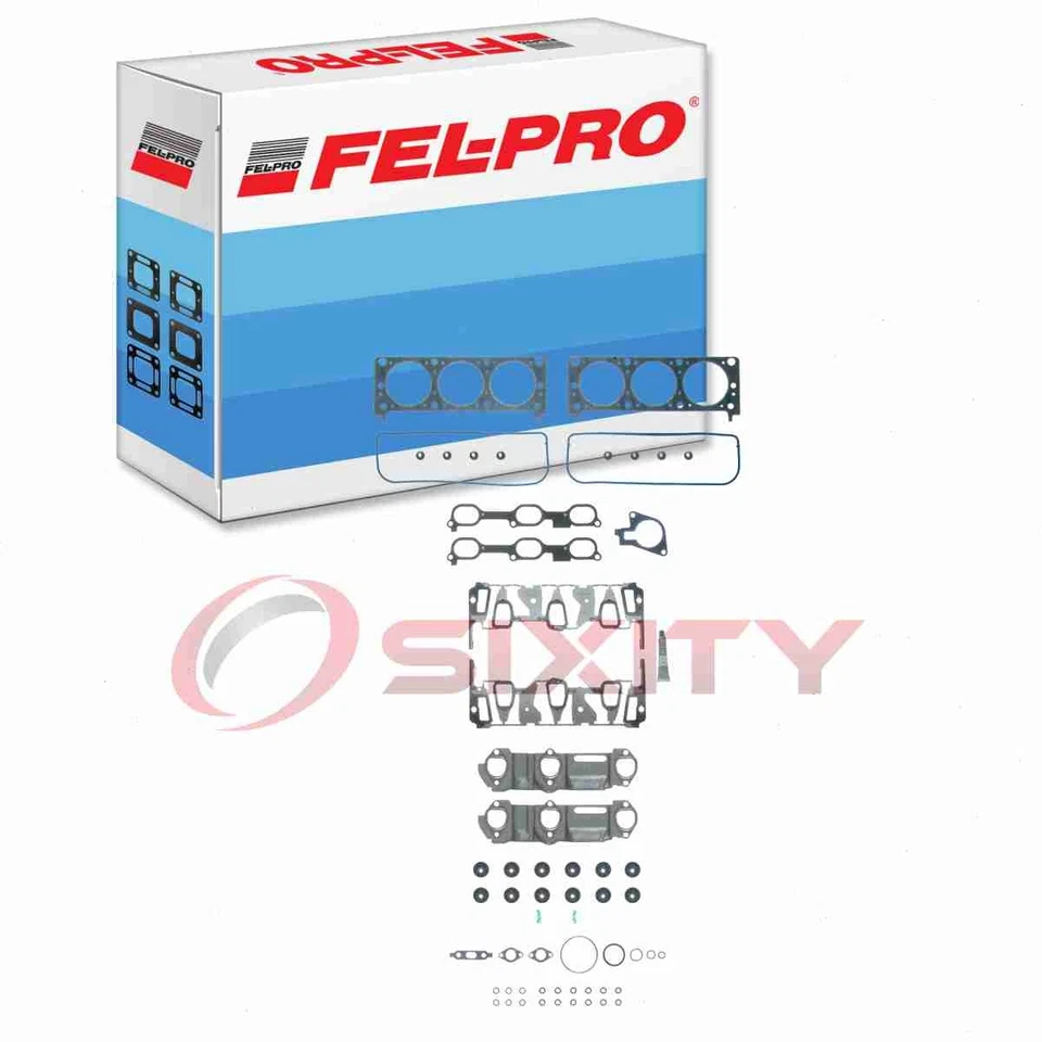Juego de juntas de culata de motor Fel-Pro para Oldsmobile Alero 2000-2003 3,4 L df Foto 1 de 4