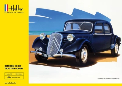 Citroen 15 SIX Traction Avant - Heller 80799 skala 1/8 - Immagine 1 di 4